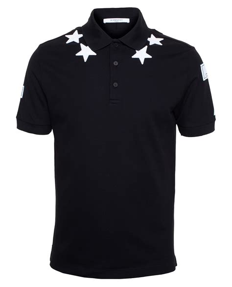 givenchy star poli|givenchy polo shirts for men.